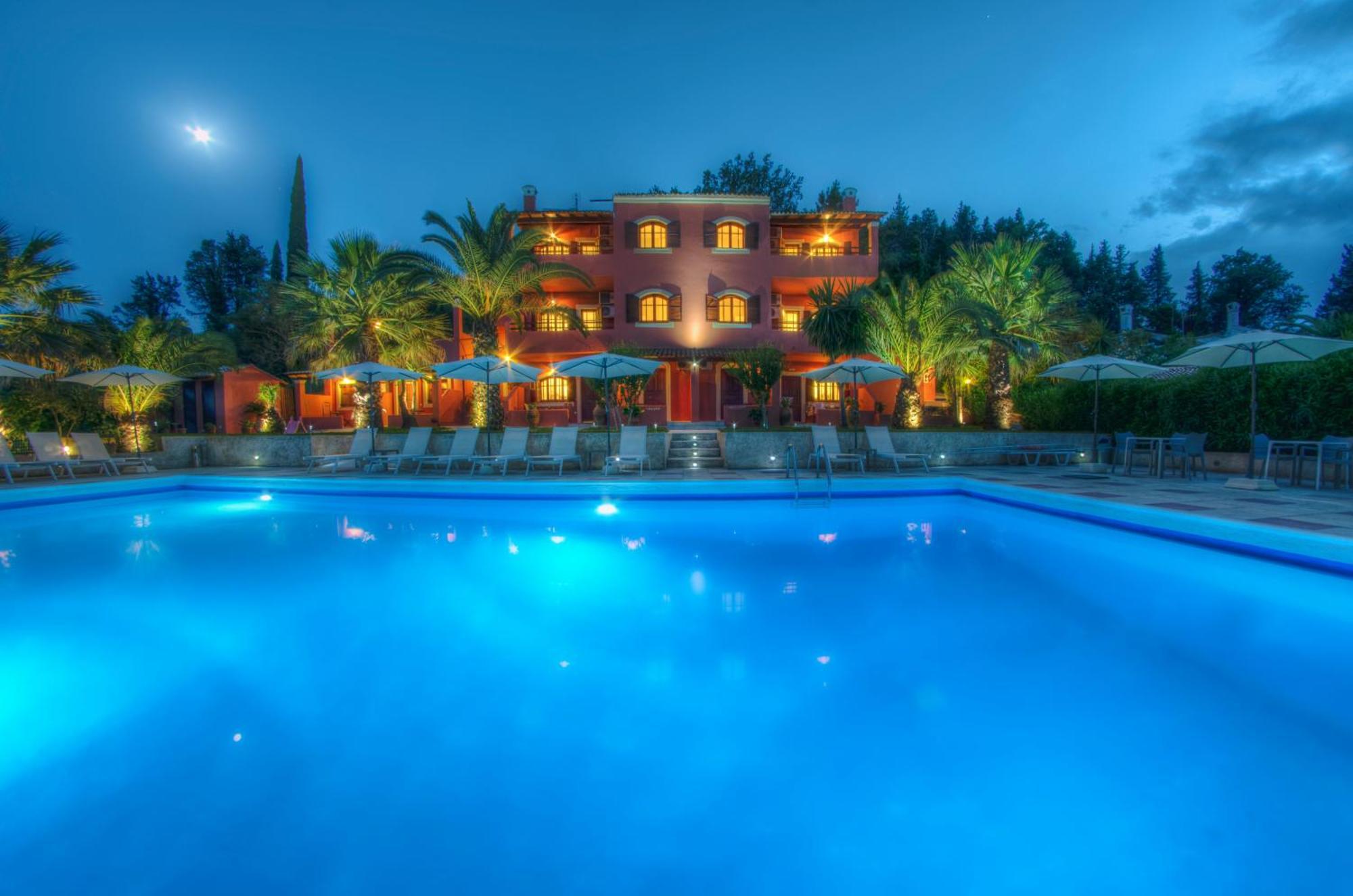 The Palm Garden - Idyllic Pool Apartments In A Green Oasis Ermones Eksteriør billede