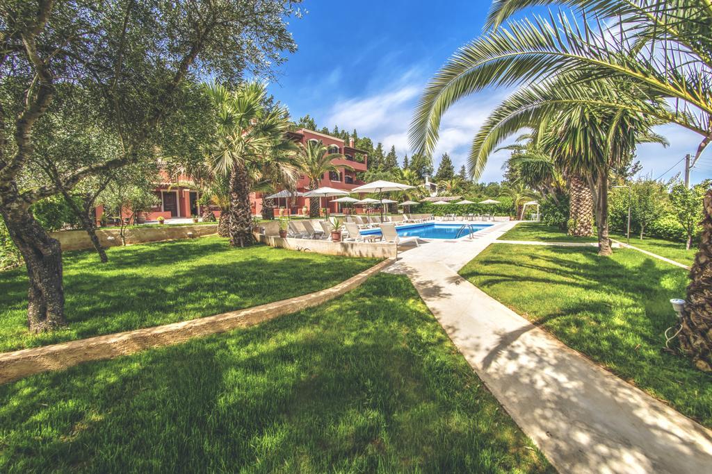 The Palm Garden - Idyllic Pool Apartments In A Green Oasis Ermones Eksteriør billede